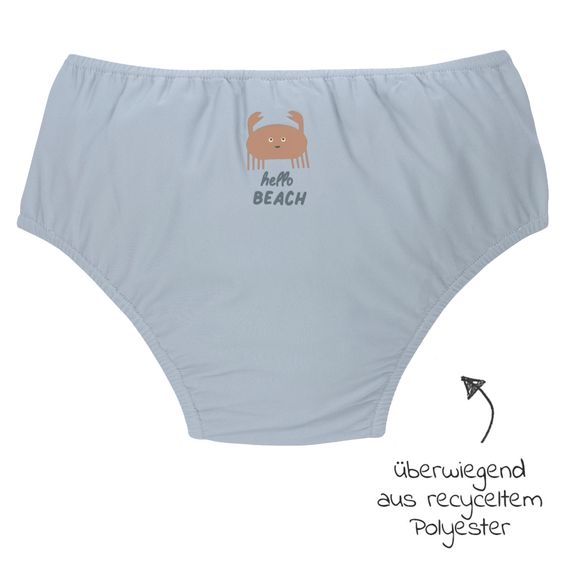 Lässig Bade-Windelhose LSF Snap Swim Diaper - Light Blue - Gr. 62/68