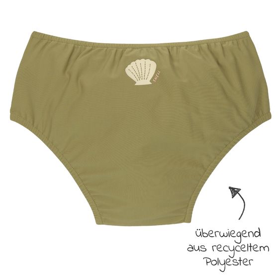 Lässig Pantaloni da bagno SPF Snap Swim Diaper - Moss - Taglia 62/68