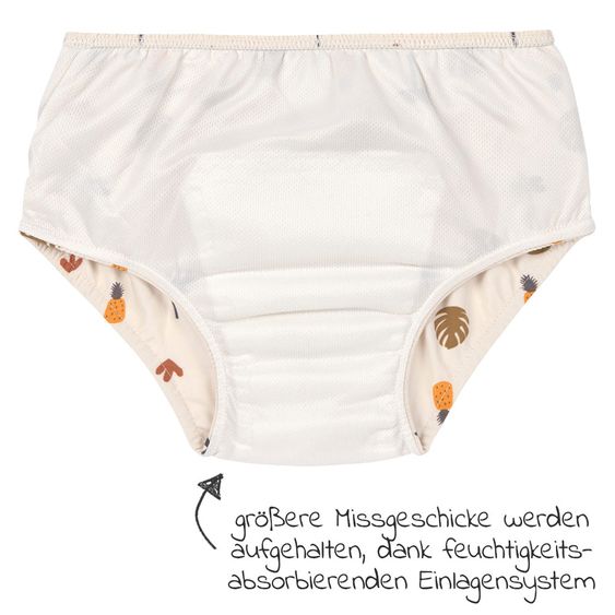 Lässig Bade-Windelhose LSF Swim Diaper - Botanical Offwhite - Gr. 62/68