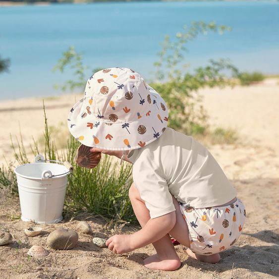Lässig Bade-Windelhose LSF Swim Diaper - Botanical Offwhite - Gr. 62/68