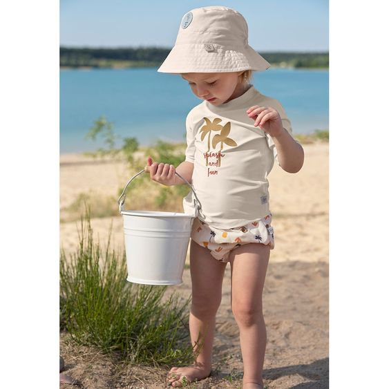 Lässig Bade-Windelhose LSF Swim Diaper - Botanical Offwhite - Gr. 62/68