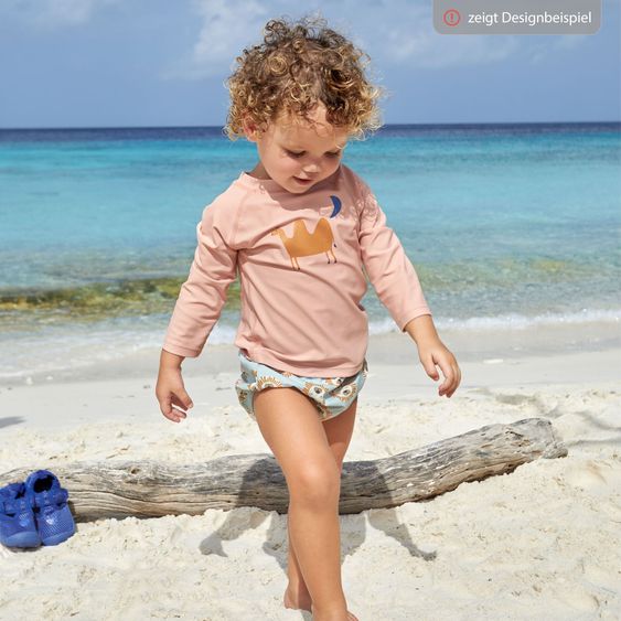 Lässig Bade-Windelhose LSF Swim Diaper - Crocodile - Sky Blue - Gr. 74/80