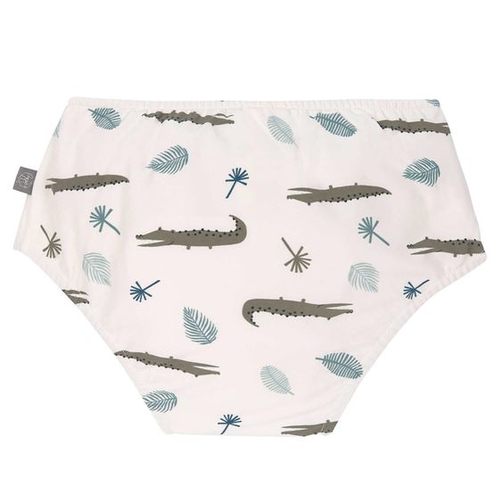 Lässig Bade-Windelhose LSF Swim Diaper - Crocodile White - Gr. 62/68
