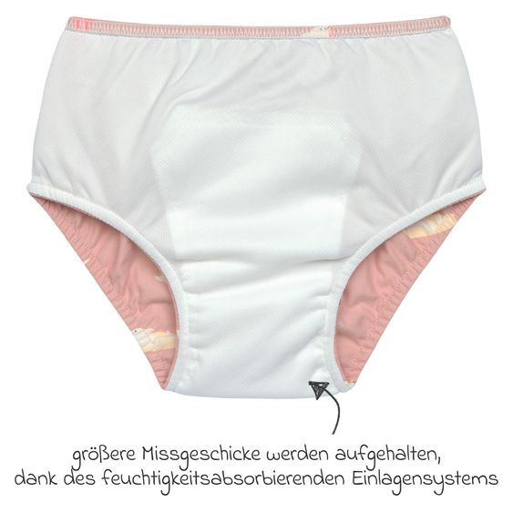 Lässig Bade-Windelhose LSF Swim Diaper - Dolphin - Peach - Gr. 62/68