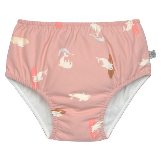 Lässig Bade-Windelhose LSF Swim Diaper - Dolphin - Peach - Gr. 92