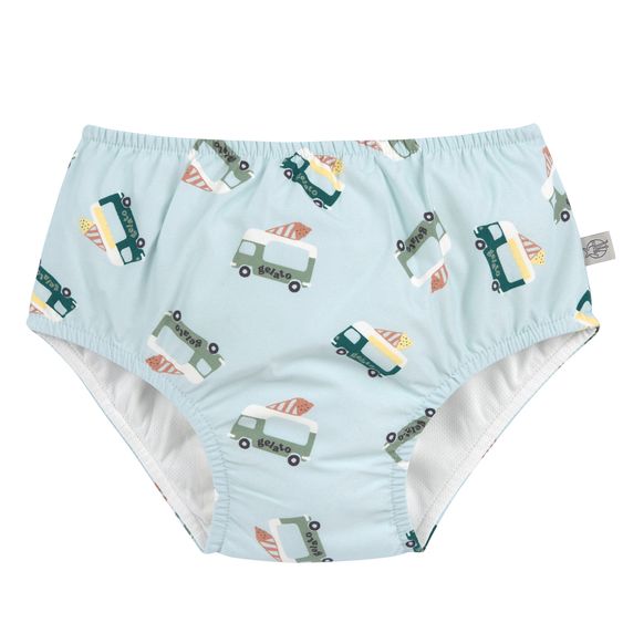 Lässig Pantaloni impermeabili per pannolini Pannolino da Nuoto LSF - Illusion Blue - Taglia: 74/80