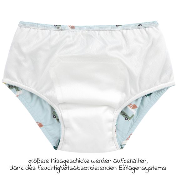 Lässig Bade-Windelhose LSF Swim Diaper - Ice Cream Truck - Illusion Blue - Gr. 86