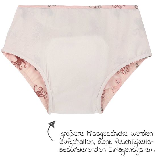 Lässig Bade-Windelhose LSF Swim Diaper - Octopus Rose - Gr. 62/68