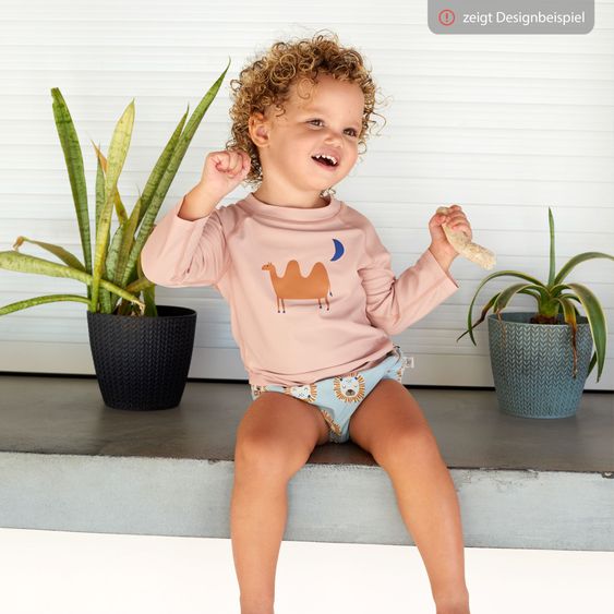 Lässig Bade-Windelhose LSF Swim Diaper - Palms Nature - Gr. 86