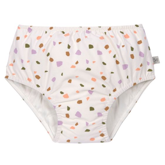 Lässig Bade-Windelhose LSF Swim Diaper - Pebbles - Multicolor / Milky - Gr. 62/68