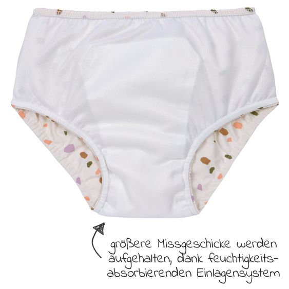 Lässig Bade-Windelhose LSF Swim Diaper - Pebbles - Multicolor / Milky - Gr. 62/68