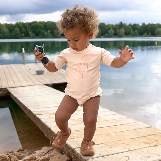 Lässig Bade-Windelhose LSF Swim Diaper - Pebbles - Multicolor / Milky - Gr. 62/68