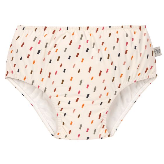 Lässig Bade-Windelhose LSF Swim Diaper - Strokes Offwhite Multicolor - Gr. 62/68