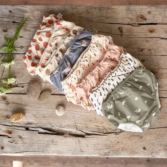 Lässig Bade-Windelhose LSF Swim Diaper - Tiger Grey - Gr. 62/68