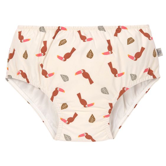 Lässig Bade-Windelhose LSF Swim Diaper - Toucan Offwhite - Gr. 62/68