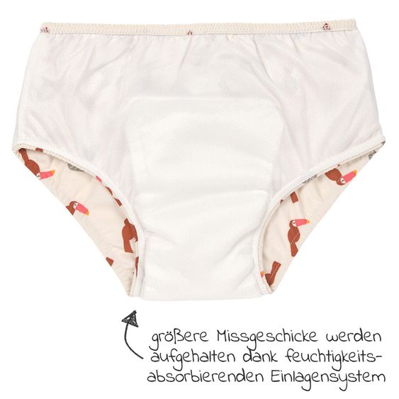 Lässig Bade-Windelhose LSF Swim Diaper - Toucan Offwhite - Gr. 62/68