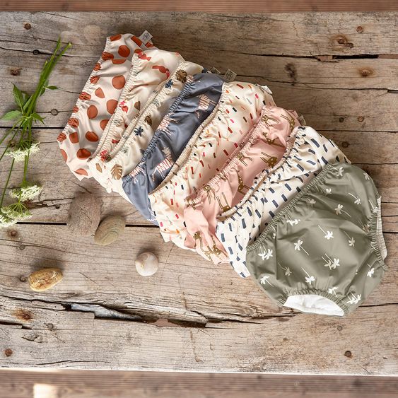 Lässig Bade-Windelhose LSF Swim Diaper - Toucan Offwhite - Gr. 62/68