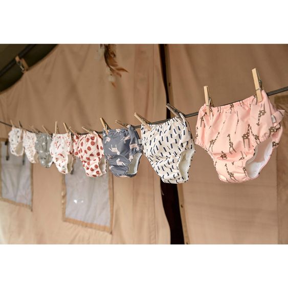 Lässig Bade-Windelhose LSF Swim Diaper - Toucan Offwhite - Gr. 62/68