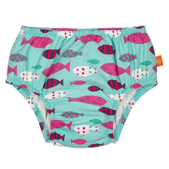 Lässig Bade-Windelhose - Mr. Fish - Gr. 6 -12 M