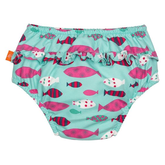 Lässig Bade-Windelhose - Mr. Fish - Gr. 6 -12 M