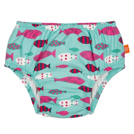 Lässig Bade-Windelhose - Mrs. Fish - Gr. 0 - 6 M