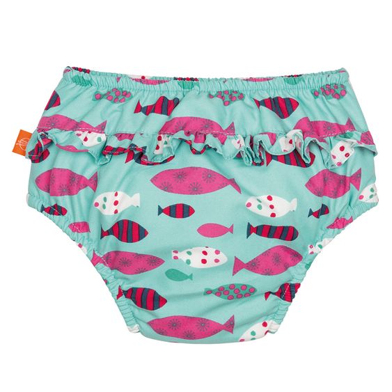 Lässig Bade-Windelhose - Mrs. Fish - Gr. 0 - 6 M
