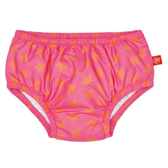 Lässig Bade-Windelhose - Peach Stars - Gr. 0 - 6 M
