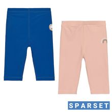 Bade-Windelshorts 2er Pack - Pink / Blue - Gr. 98