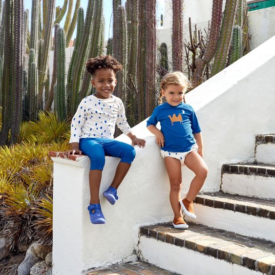 Lässig Bade-Windelshorts 2er Pack - Pink / Blue - Gr. 98