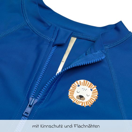 Lässig Badeanzug LSF Long Sleeve Sunsuit - Lion Blue - Gr. 62/68