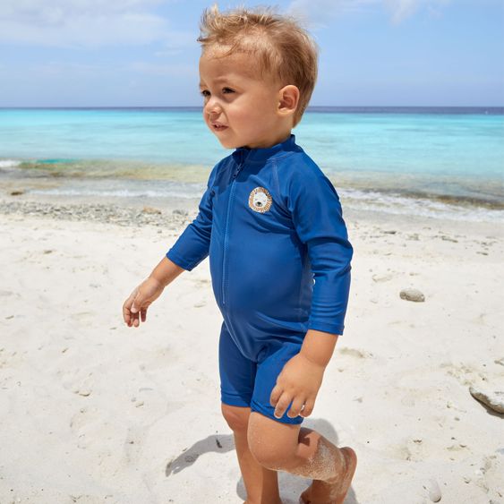Lässig Badeanzug LSF Long Sleeve Sunsuit - Lion Blue - Gr. 62/68