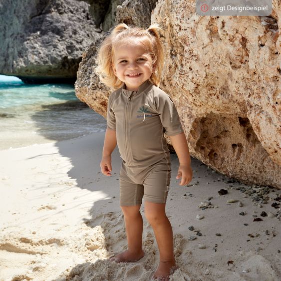 Lässig Badeanzug LSF Short Sleeve Sunsuit - Pink - Gr. 62/68