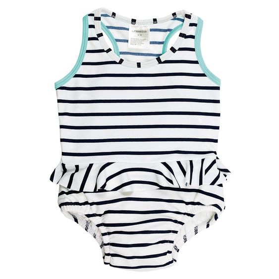 Lässig Badeanzug - Sailor Navy - Gr. 6 - 12 M