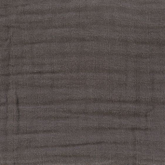 Lässig Bademantel Muslin - Anthracite - Gr. 80/86