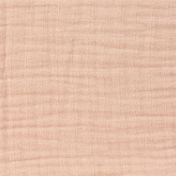 Lässig Bademantel Muslin - Light Pink - Gr. 80/86