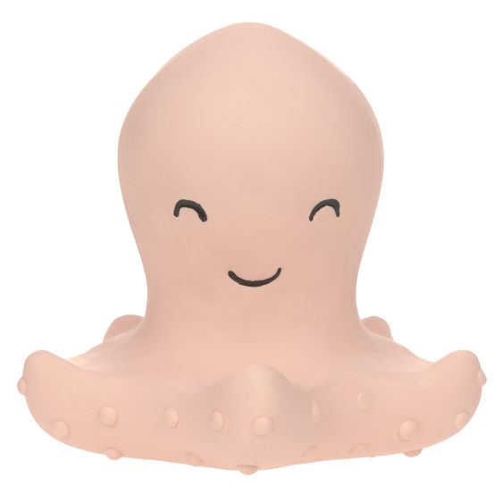 Lässig Badespielzeug Natural Rubber - Octopus - Rose
