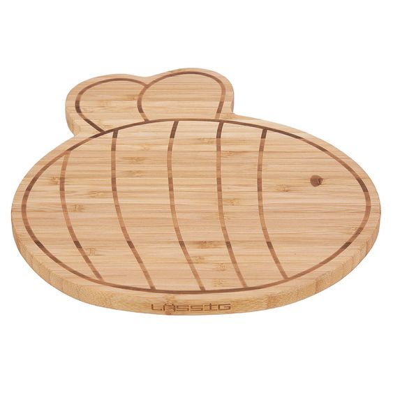 Lässig Bambus-Brettchen aus Holz - Garden Explorer Bee