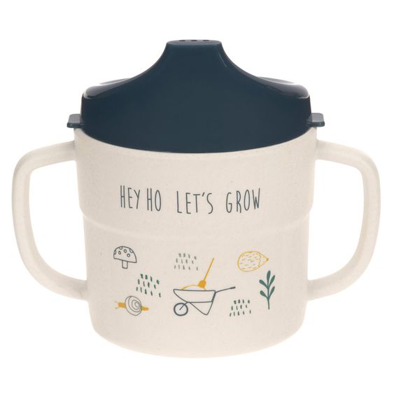 Lässig Bambus-Schnabeltasse mit Doppelgriff - Garden Explorer Boys