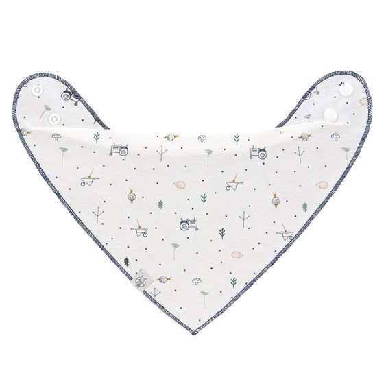 Lässig Bandana Lätzchen 2er Pack aus Bio-Baumwolle - Garden Explorer Boys