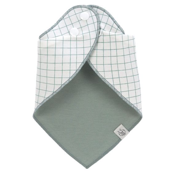 Lässig Bandana Lätzchen 2er Pack aus Bio-Baumwolle - Garden Explorer Boys