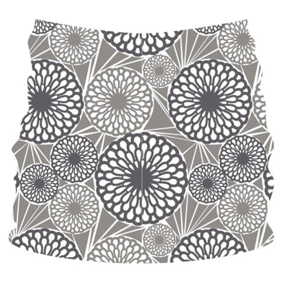 Lässig Bauchband Bellyband Ruffled - Flower Shadow