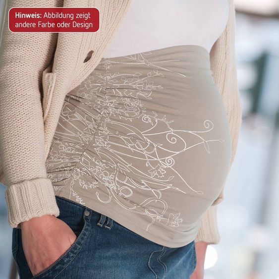 Lässig Bauchband Bellyband Ruffled - Flower Shadow