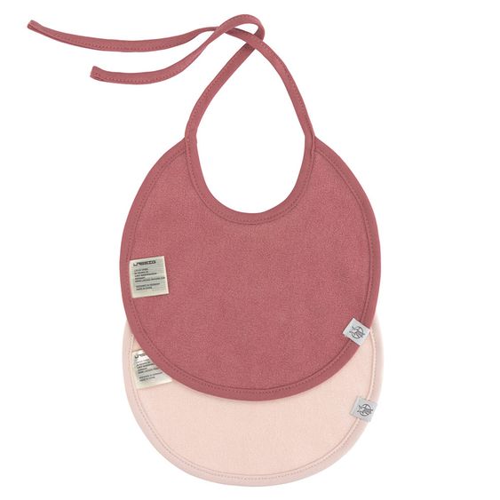 Lässig Binde-Lätzchen 2er Pack Small Bib aus Bio-Baumwolle - Garden Explorer Girls