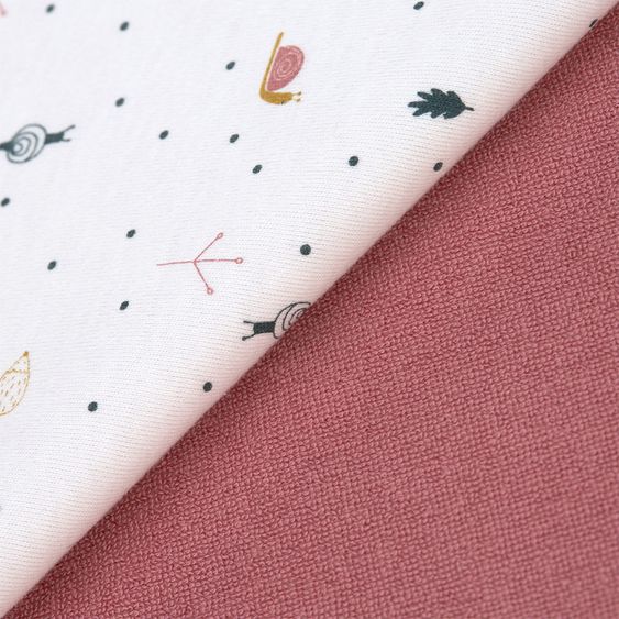Lässig Binde-Lätzchen 2er Pack Small Bib aus Bio-Baumwolle - Garden Explorer Girls