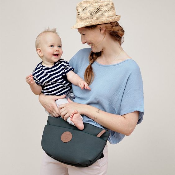 Lässig Buggy-Organizer & Bauchtasche Green Label Buggy Bum Bag Adventure - Petrol