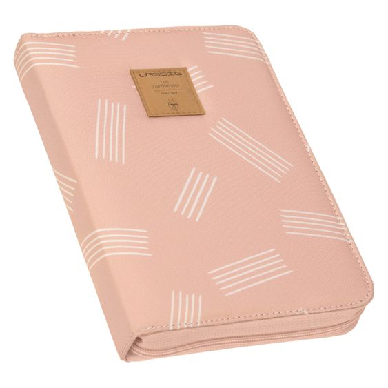 Lässig Document Bag Mums Organizer - Soft Stripes - Rose