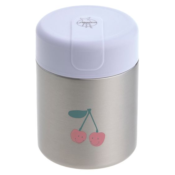 Lässig Stainless steel container Food Jar - Happy Fruits - Cherry