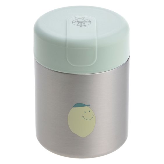 Lässig Stainless steel container Food Jar - Happy Fruits - Lemon