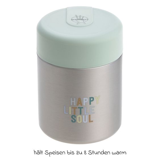 Lässig Stainless steel container Food Jar - Happy Fruits - Lemon