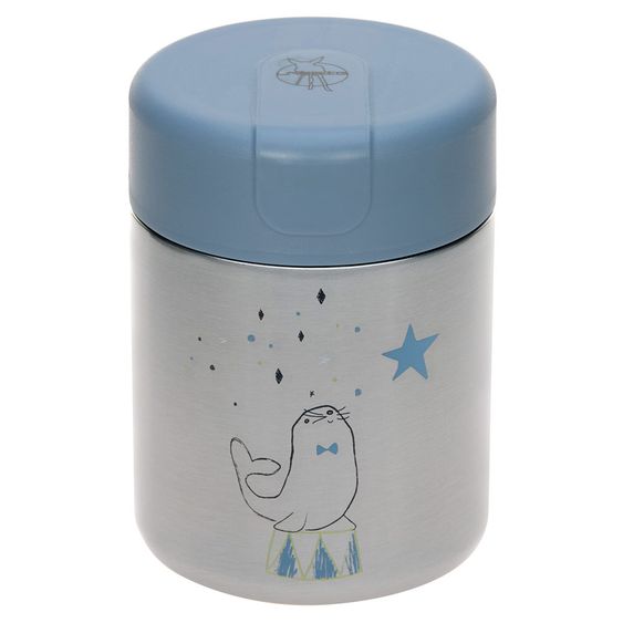 Lässig Edelstahl-Thermobehälter Food Jar 315 ml - More Magic Seal